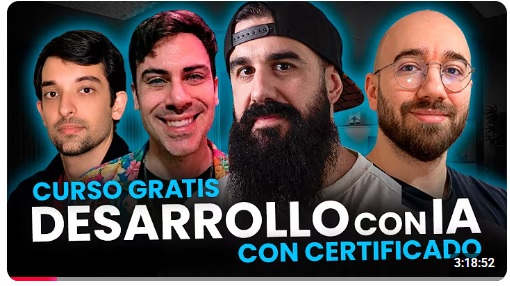 Curso de Desarrollo con Inteligencia Artificial 2026: De cero a producción.